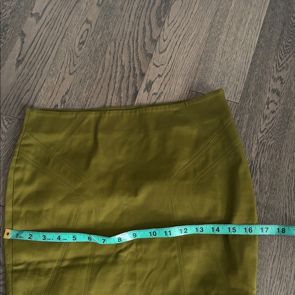 Marciano Chartreuse Pencil Skirt - Picture 9 of 11